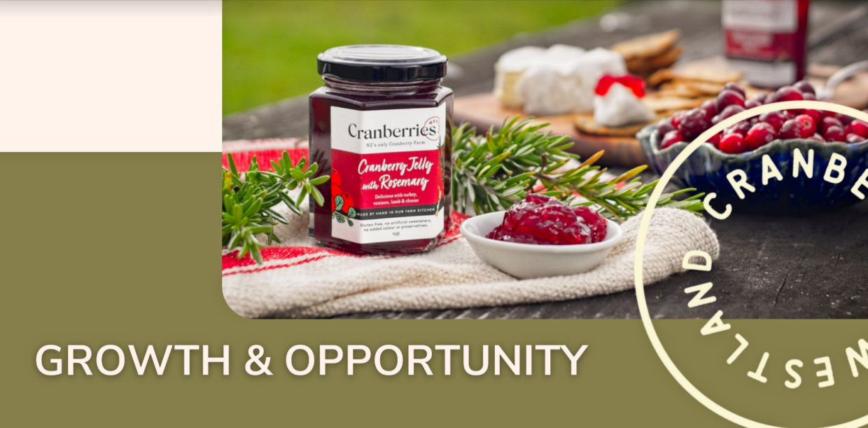 Cranberry Farm growth and opportunities