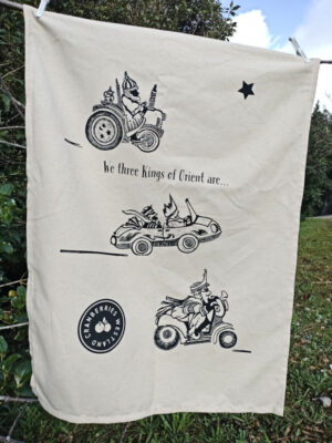 Three Wise Men Tea Towel